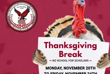 Happy Thanksgiving Break! No School November 20th-24th